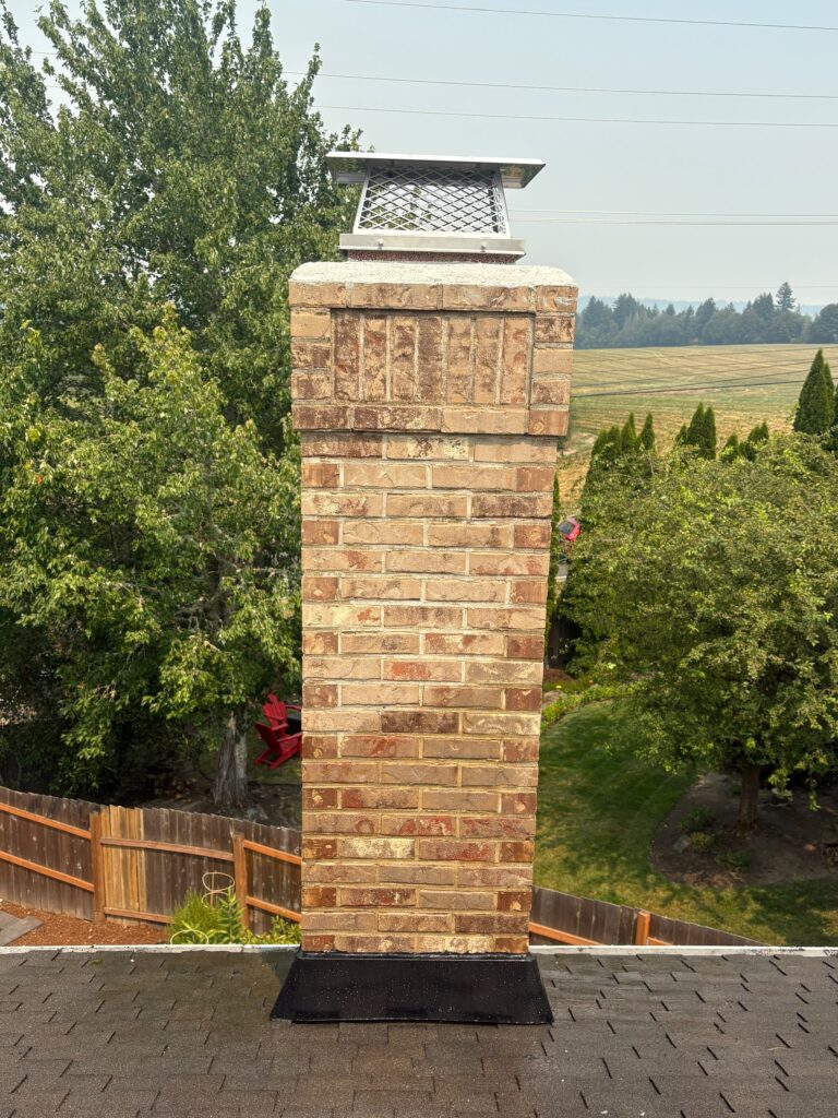 Chimney cap and crown in Sherwood OR
