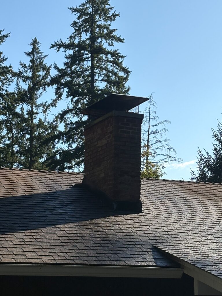 Forest Fresh chimney work — Chimney Cap & Repair in Tigard, OR